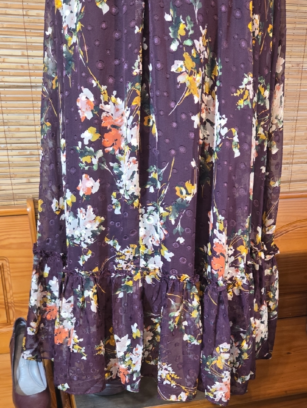 Luxe Lane Bryant Floral High-Low Maxi Dress - Picture 8 of 12